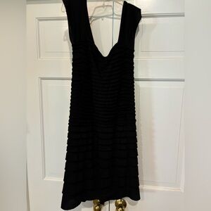 Elegant Black Sleeveless Dress